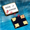 NXL-22石英晶體諧振器,2520mm貼片晶振,臺灣NSK晶振