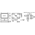 BC34EFI118-24.000000,24MHz,5032mm,Bomar輕薄型晶振